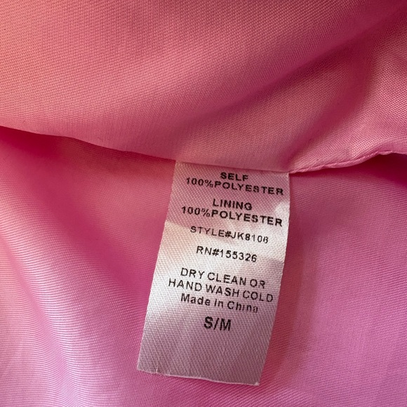 Fashion Nova Oversized Pink Teddy Jacket - Picture 6 of 7